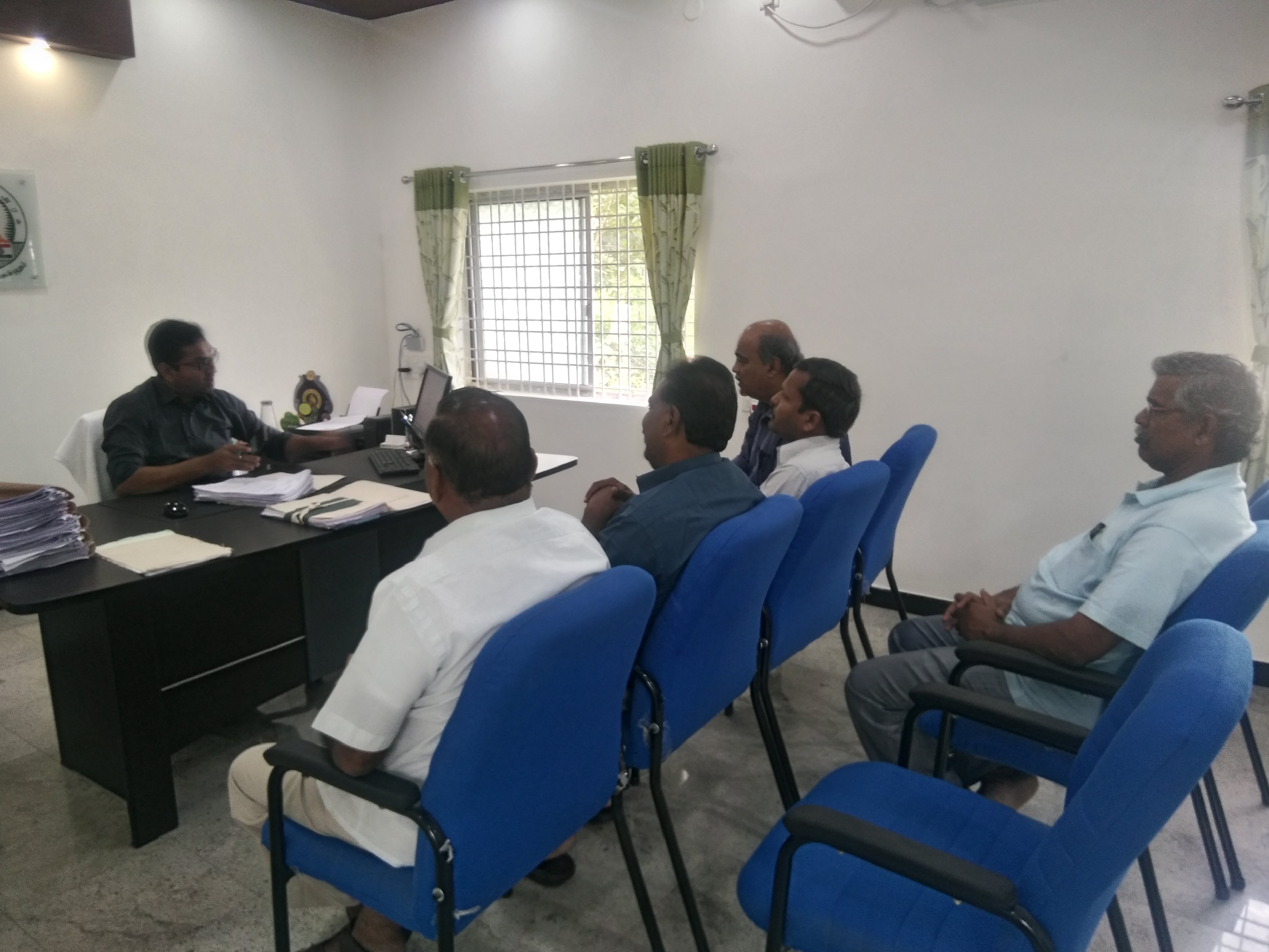 Meeting with District Forest Officer